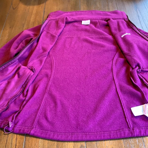 Columbia Fleece Zip Up Jacket - Picture 5 of 10